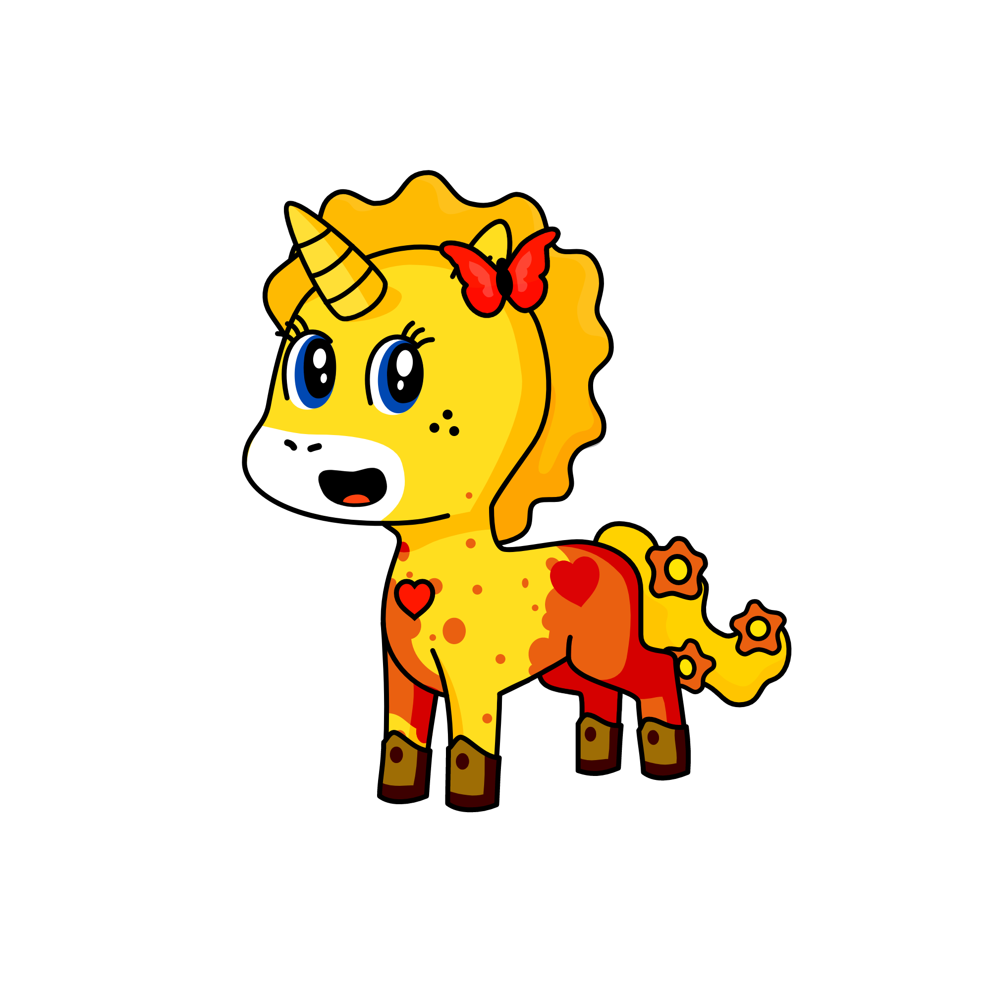 Sunny, the unicorn
