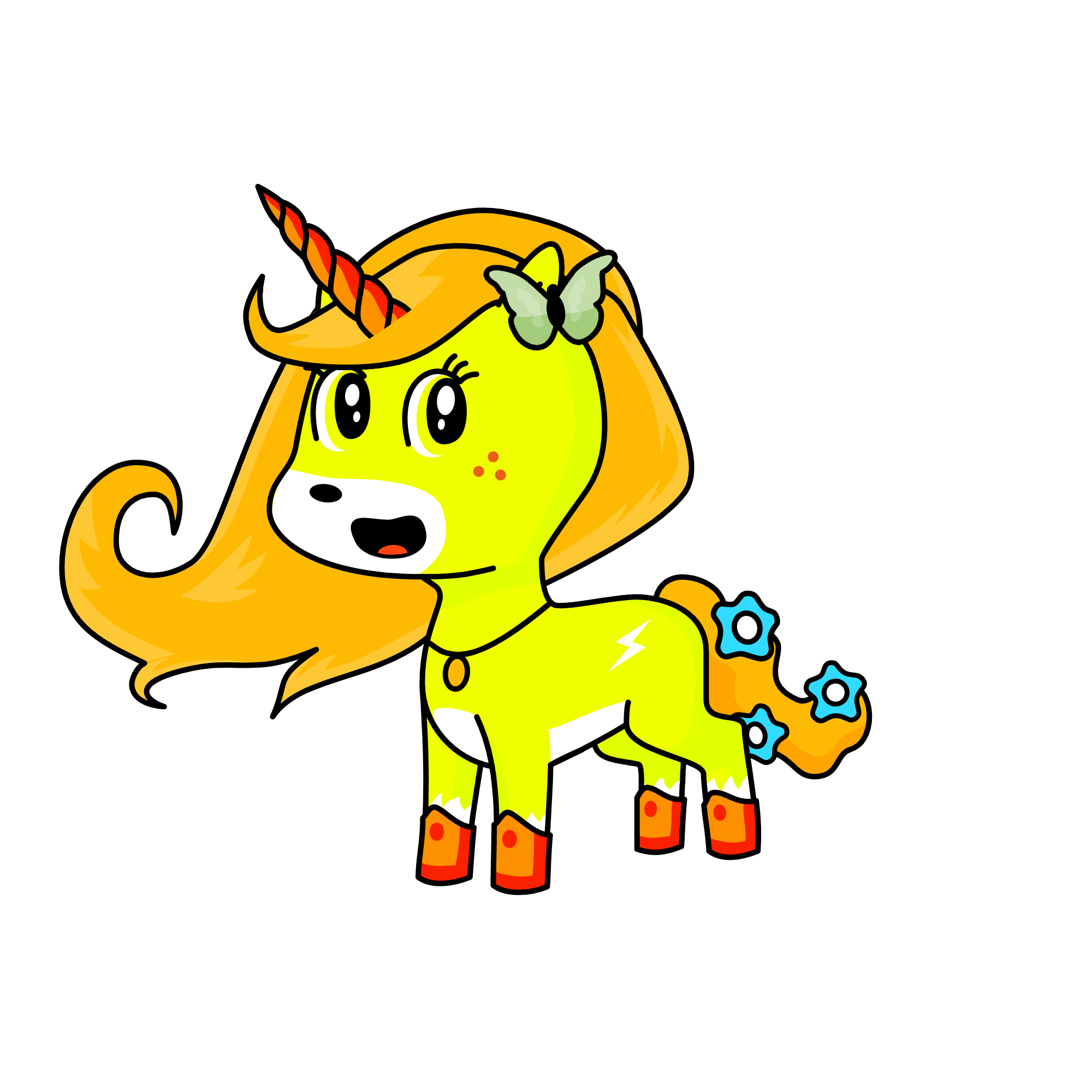 sunny, the unicorn