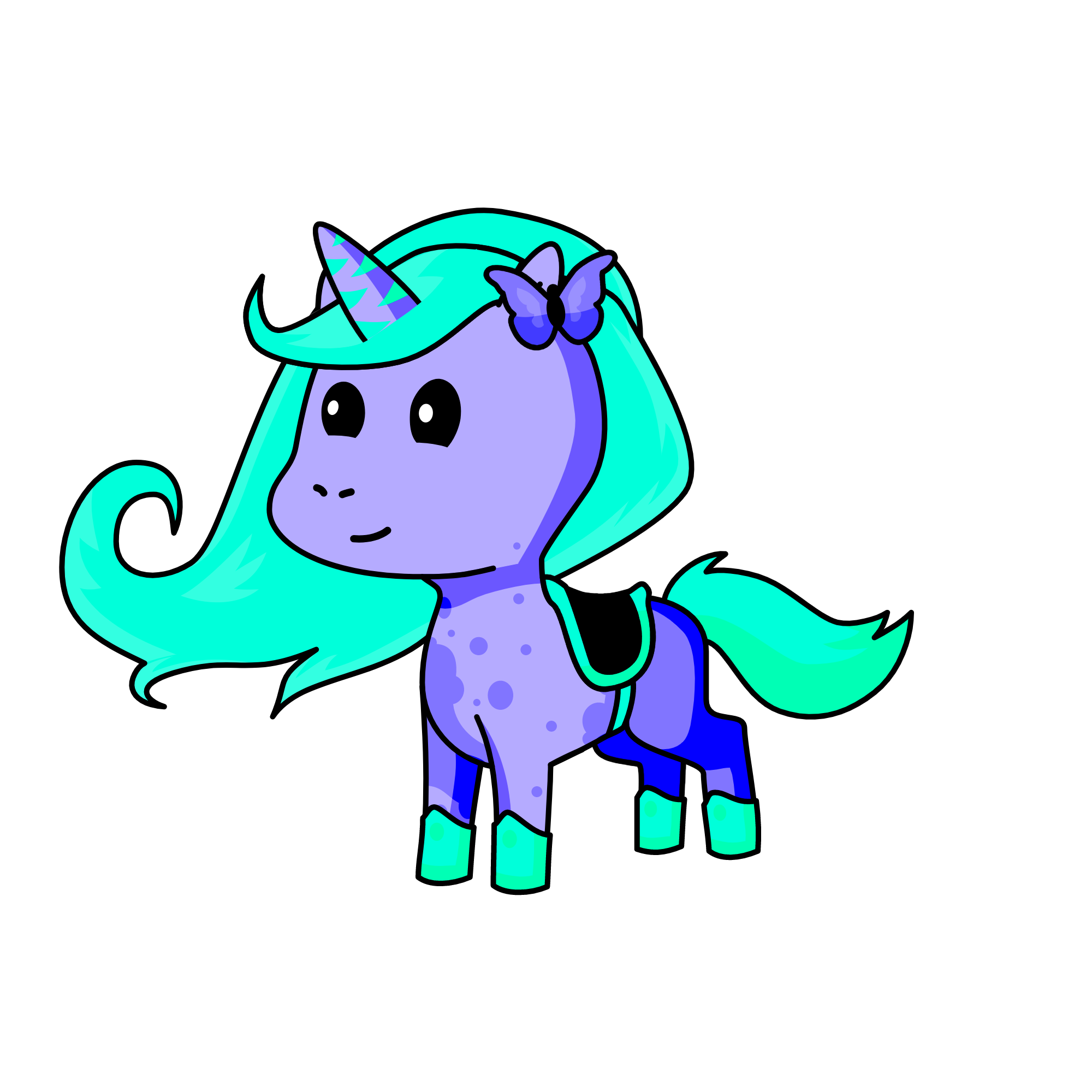 Snowy, the unicorn