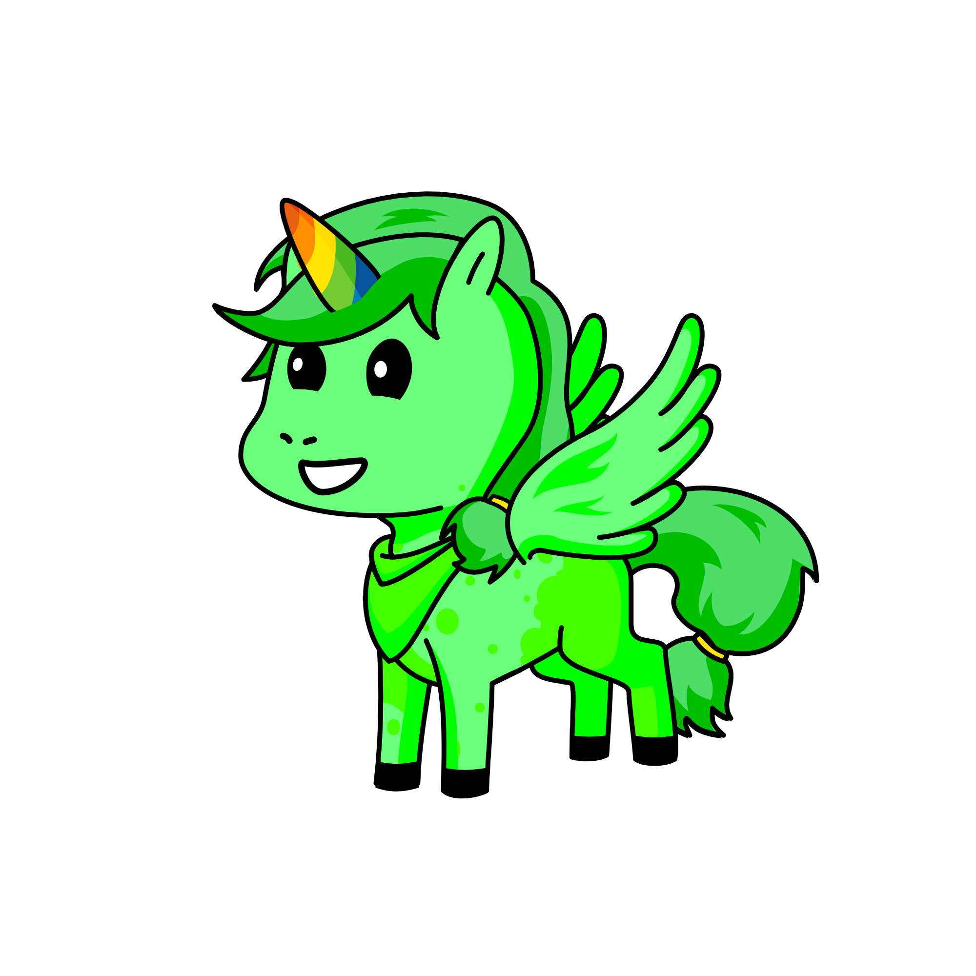 St. patty unicorn, the unicorn