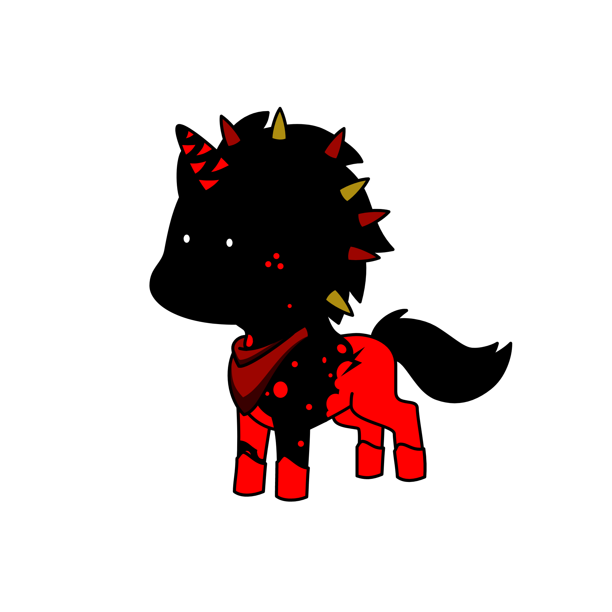 Nightmare, the unicorn