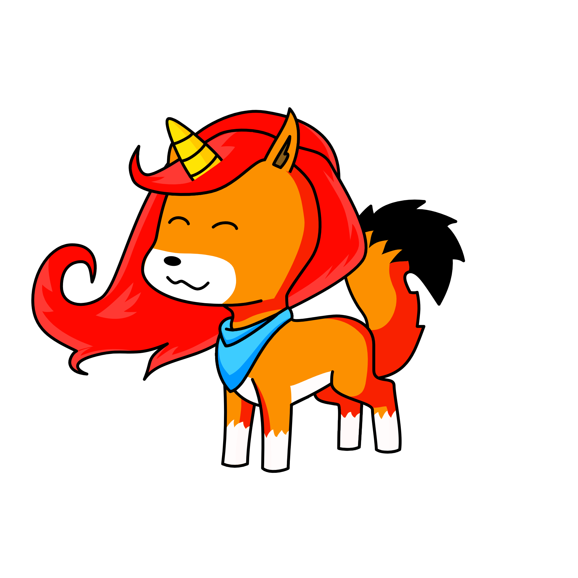 Vixen, the unicorn
