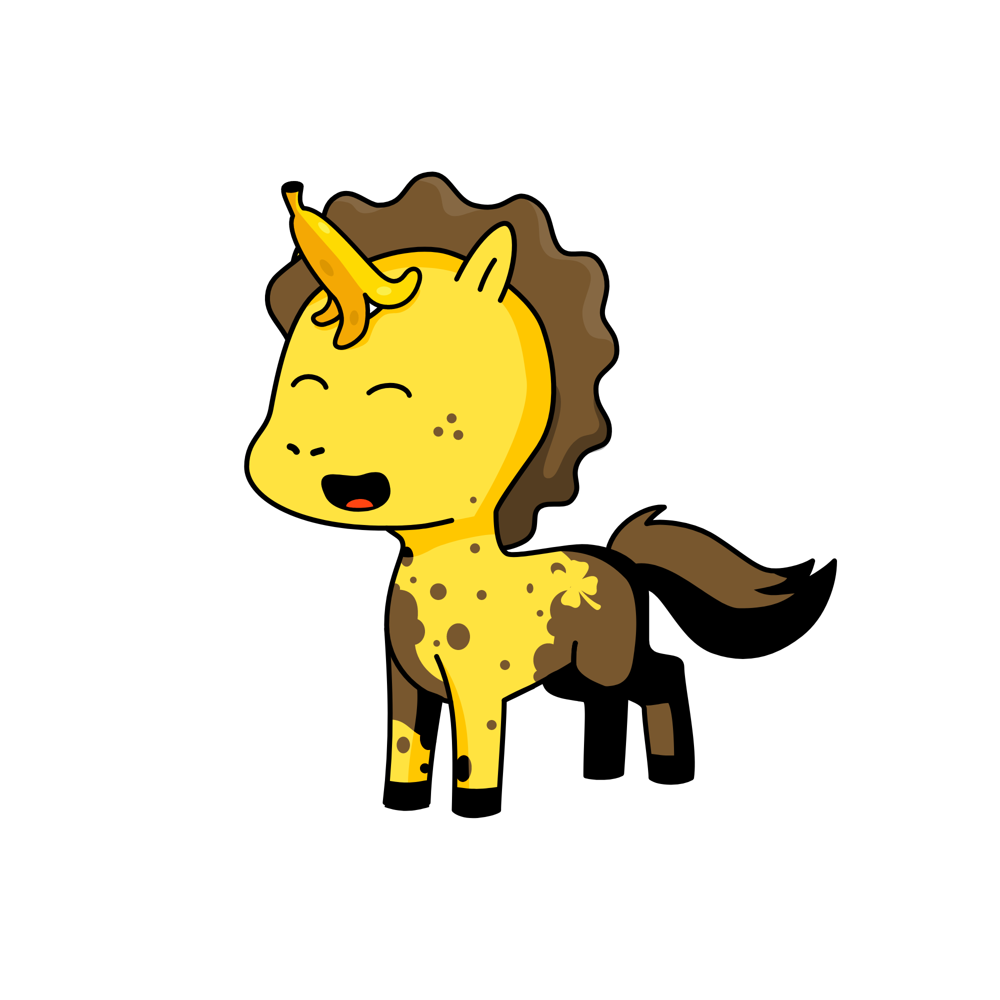 Banana, the unicorn