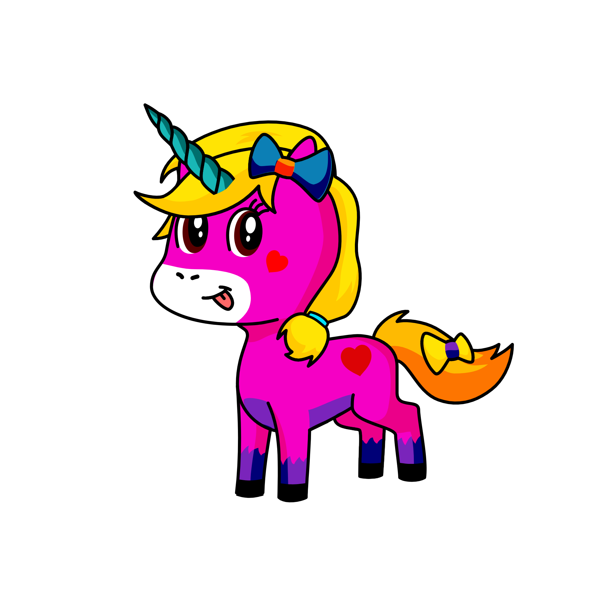 Jennet, the unicorn